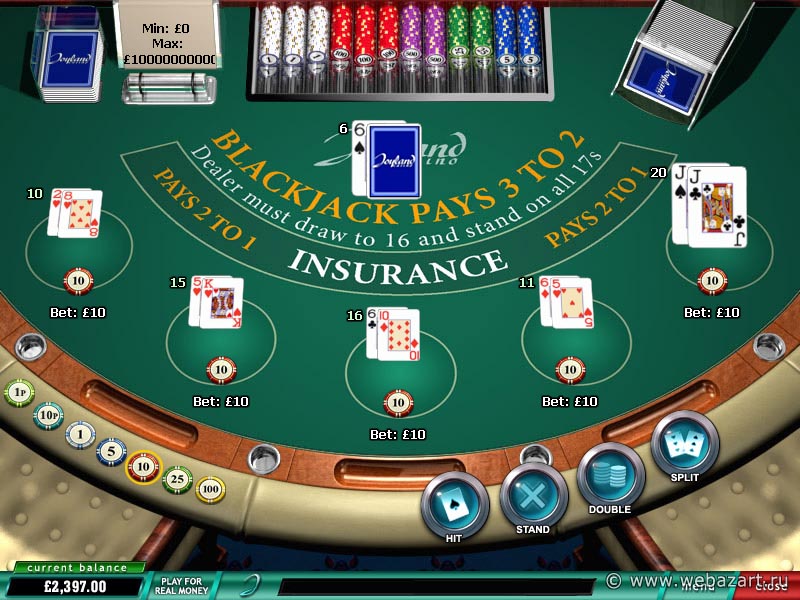 Blackjack no Joyland Casino